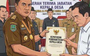 Diduga Terkait Temuan Rp300 Juta, Kades Goro-Goro Dinonaktifkan