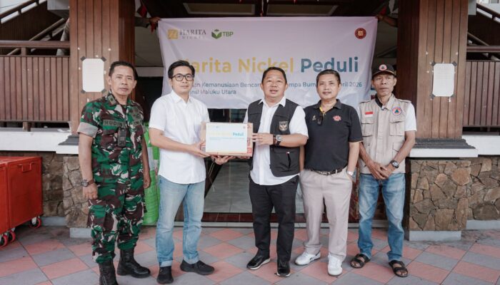 Harita Nickel Salurkan Bantuan untuk Korban Gempa Ternate, Fokus Wilayah Terluar Batang Dua