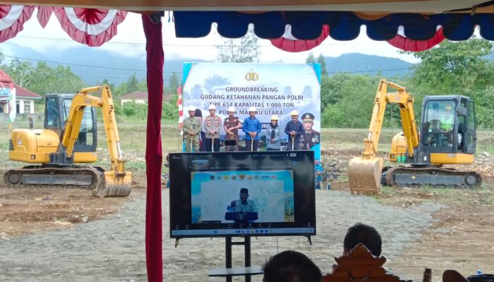 Panen Raya Jagung Serentak Kuartal II Tahun 2026 Digelar di Desa Cemara Jaya, Polres Haltim Dukung Swasembada Pangan