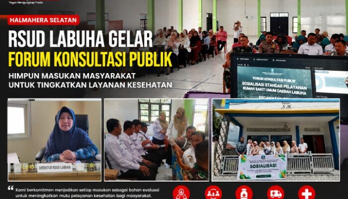 RSUD Labuha Jemput Aspirasi Warga Obi Lewat Forum Konsultasi Publik