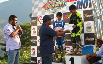 IMI Haltim Puji Aksi Gilang dan Dava, Dua Rider Cilik Bersinar di Grasstrack 2026