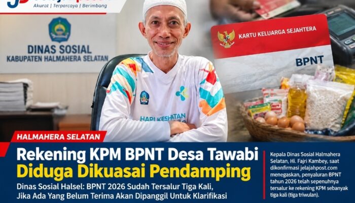 Rekening BPNT Desa Tawabi Diduga Dikuasai Pendamping, Sepuluh Bulan KPM Belum Terima Bantuan